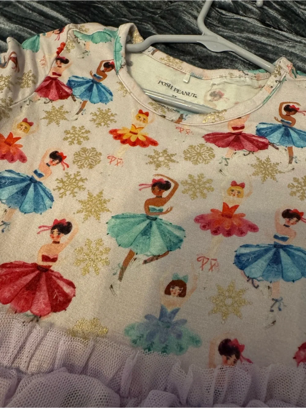 Posh Peanut Lavender Multi-Color Ballet Tutu Dress